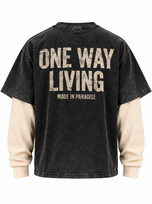 OWL One Way Living Layered Tee
